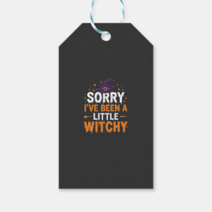 Lustige Halloween-Kleine-Hexen-Zitat-Design Geschenkanhänger