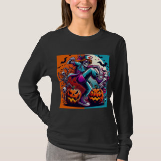 Lustige Halloween-Krankenschwester tanzt T-Shirt
