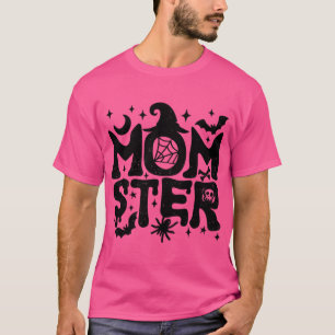 Lustige Halloween-Mutter-Design-Junge-Familien-Fre T-Shirt