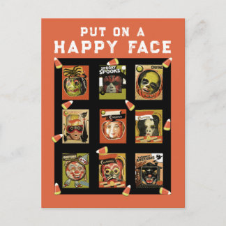 Lustige Halloween-Postkarte Postkarte