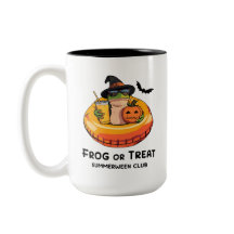 Lustige Halloween-Sommerween-Stimmung Frosch Tier