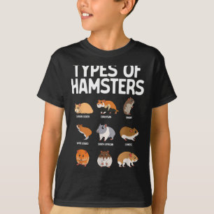 Lustige Hamster-Kunst für Männer Frauen Jungen Mäd T-Shirt