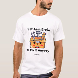 Lustige Handwerker-Werkzeugkiste Papa-Witz Persona T-Shirt