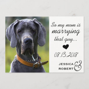 Lustige Haustier-HundeSave the Date Karte