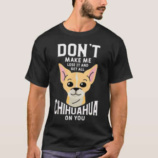 Lustige Haustier-Tier-Hunde-Zitate für einen Chihu T-Shirt