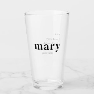 Lustige hawaiianische Mary-Pidgin-Lokalsprache  Glas