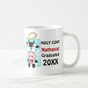 Lustige heilige Kuh-Abschluss-Geschenk-Tasse Tasse