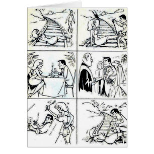 Lustige Heirat/verabredete Verhältnis-Zyklus