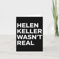 Lustige helen keller war keine echte Aussage satir