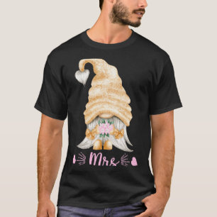 Lustige Herren-Mrs-und-Mr-Gnome-Hochzeit - süße Gn T-Shirt