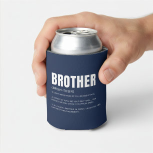 Lustige herzliche Bruder-Definition Dosenkühler