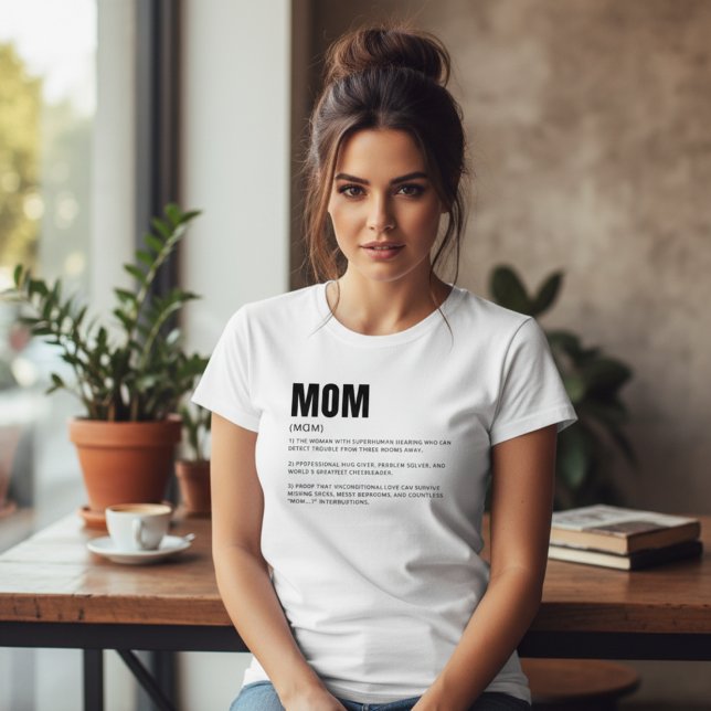 Lustige herzliche Mutter-Definition T-Shirt (Von Creator hochgeladen)