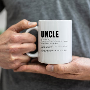 Lustige herzliche Onkel-Definition Kaffeetasse