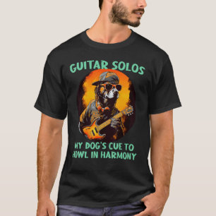 Lustige heulende Gitarren Rock'n Roll Musik für Hu T-Shirt