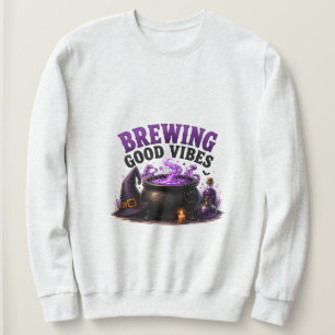 ✨ Lustige Hexe braut Halloween-Spruch 🧙 Sweatshirt