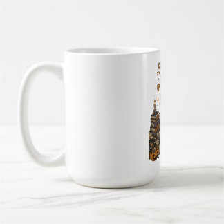 Lustige Hexe, die nicht erwachsen wird, Halloween- Kaffeetasse