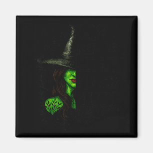 Lustige Hexe Halloween Bring mich nicht dazu, mein Magnet