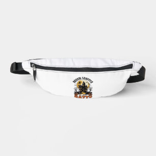 Lustige Hexe Halloween Spukhaus Batty Grafik Bauchtasche