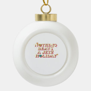 Lustige Hilfe  Keramik Kugel-Ornament
