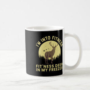 Lustige Hirschjagd-Kunst für Männer Frauen Wildtie Kaffeetasse