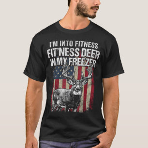 Lustige Hirschjagd-Kunst für Männer Frauen Wildtie T-Shirt