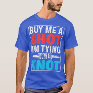 Lustige Hochzeit Braut und Bräutigam Junggesellena T-Shirt