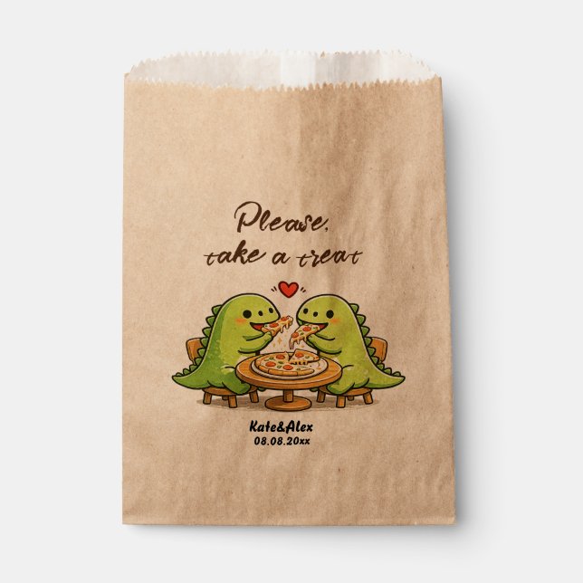 Lustige Hochzeit Geschenktütchen (Vorderseite)