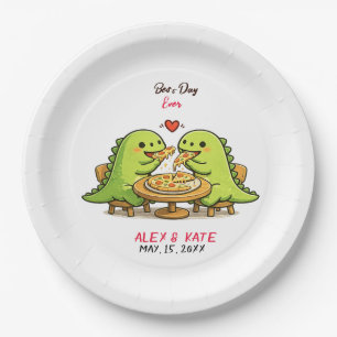 Lustige Hochzeit Pappteller