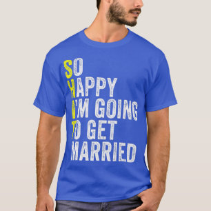 Lustige Hochzeit Sarkastischer Bräutigam Braut Ver T-Shirt