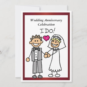 Lustige Hochzeitsjubiläumseinladung Einladung