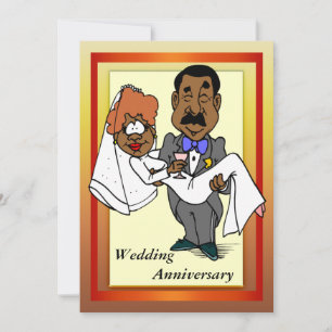 Lustige Hochzeitstag Einladung