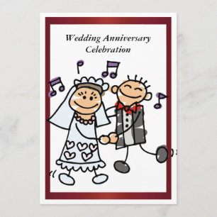Lustige Hochzeitstag Einladung
