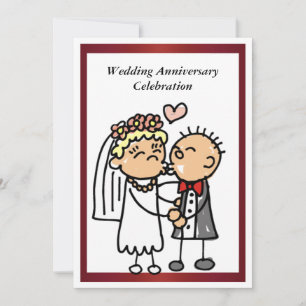 Lustige Hochzeitstag Einladung
