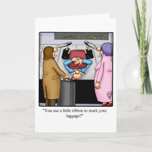 Lustige Hochzeitstagskarte für Paare Karte