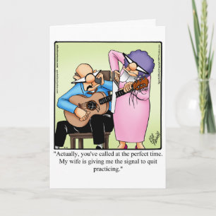 Lustige Hochzeitstagskarte "Spectickles" Karte