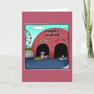 Lustige Hochzeitstagskarte "Spectickles" Karte