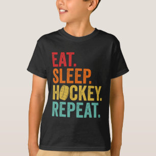 Lustige Hockey-Kunst für Jungen Kinder Männer Erwa T-Shirt