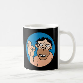 Lustige Höhlenbewohner-Kaffee-Tasse Kaffeetasse