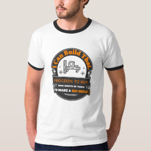 Lustige Holzbearbeitungswerkzeug-Ausgaben-Witz-DIY T-Shirt