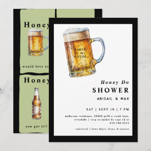 Lustige Honey Do Paare Hochzeit Einladung