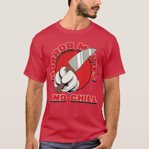 LUSTIGE HORRORFILME ANZEIGE CHILL VINTAGE HORROR 7 T-Shirt