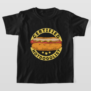 Lustige Hotdog-Wortkunst Unisex T-Shirt