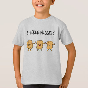 Lustige Huhn-Nuggets T-Shirt
