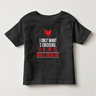 Lustige Huhn-Redewendungen - Farm- der Kleinkind T-shirt