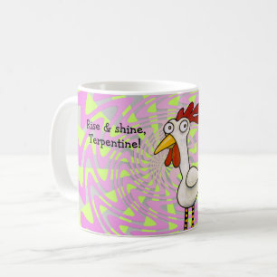 Lustige Huhn-Tasse Tasse