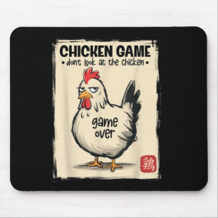 Lustige Hühnchen-Spiel-Shirts Jungen Männer Teenag Mousepad