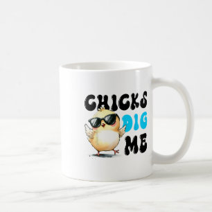 Lustige Hühner finden mich Ostern Frohe Ostern 1  Kaffeetasse