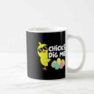 Lustige Hühner finden mich Ostern Frohe Ostern Kin Kaffeetasse
