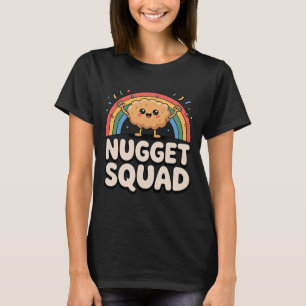 Lustige Hühner-Nugget-Kunst für Männer Frauen Kind T-Shirt