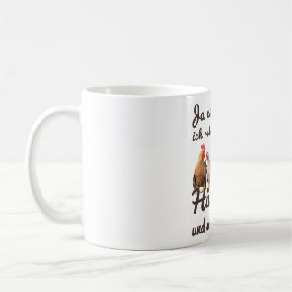 Lustige Hühner sagen Ich rede mit meinen Hühnern H Kaffeetasse